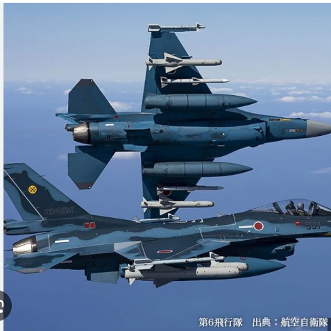 Mitsubishi F-2A © Enrico Bianchi - Click to magnify/shrink Mitsubishi F-2A, Kit Hasegawa, scala 1/48